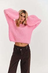 Peony mohair sweater